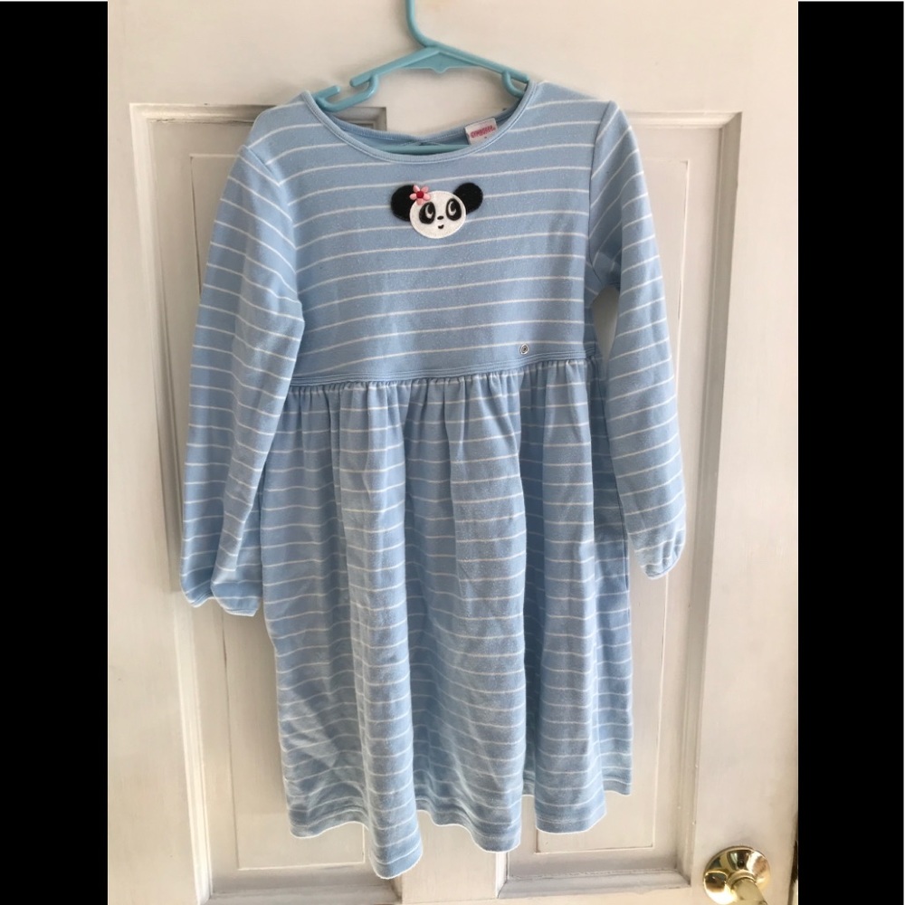Gymboree Size 7 Panda Club Dress 2004